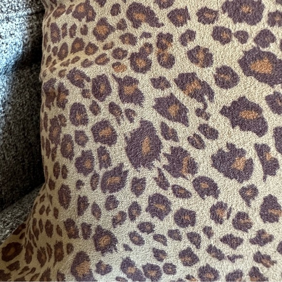 Cheetah Print Decorative Pillow - Picture 2 of 3